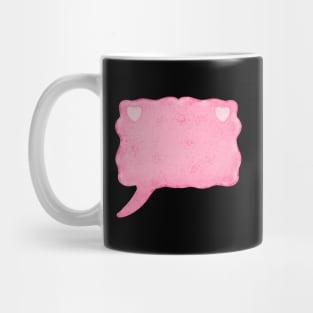 Speech Bubble Love Mug